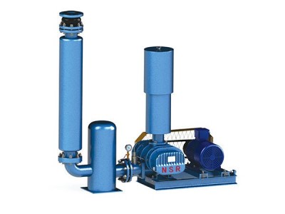 NSR雙極消音器型羅茨風機/羅茨真空泵