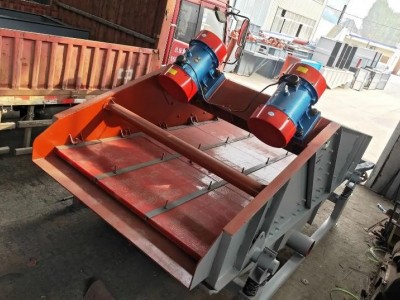 洗煤選礦用脫水篩 直線振動篩脫水篩分機  千邁機械